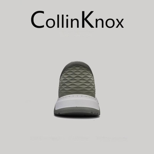Collinknox AirFlow Mesh-Panel Canvas Running Shoes